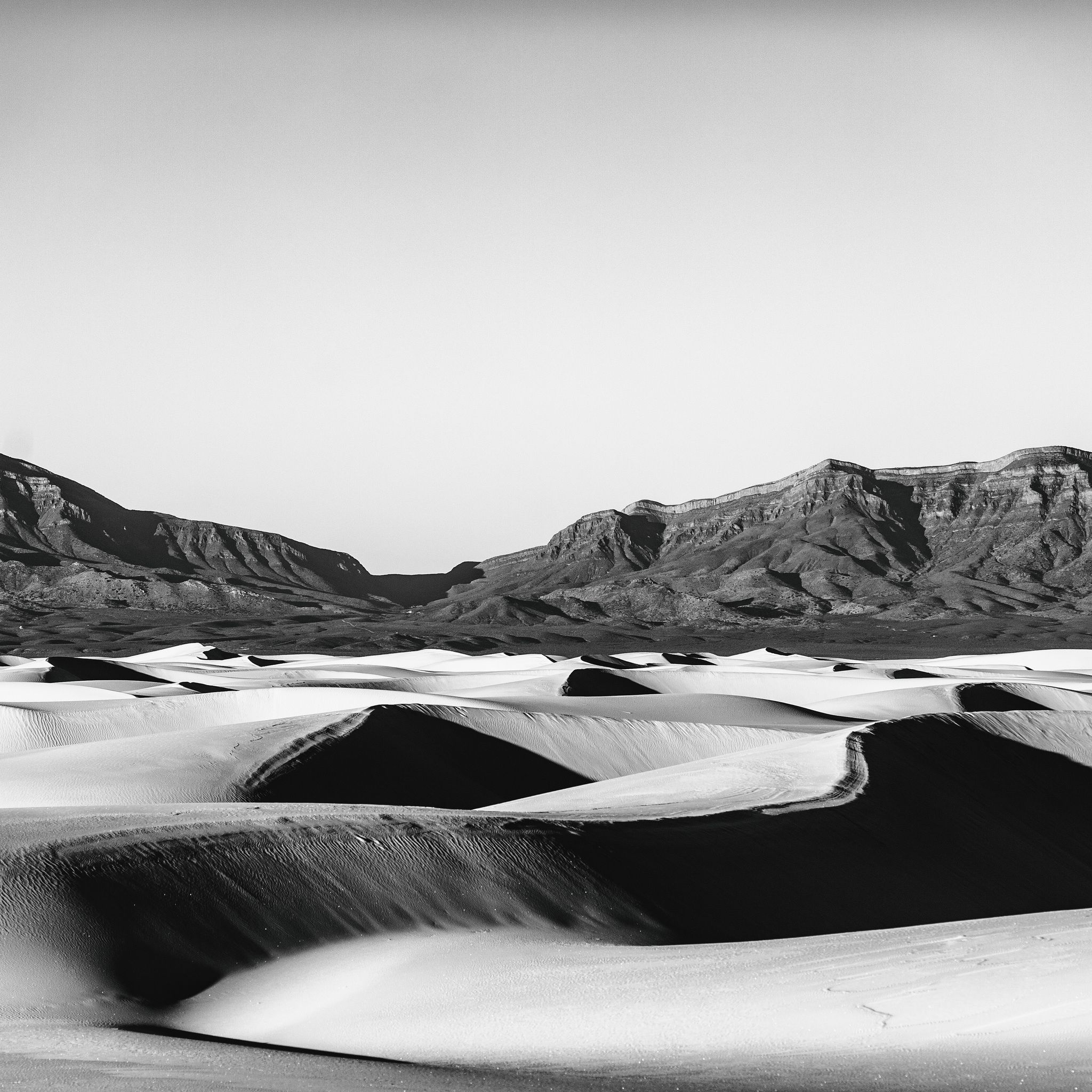 Fond d écran noir et blanc paysage