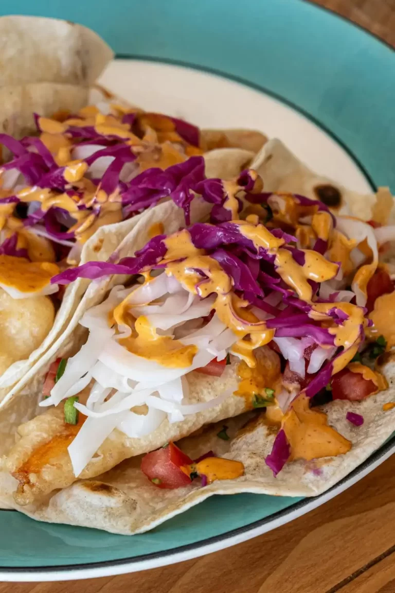 Easy Fish Tacos with Cabbage Slaw Recipe