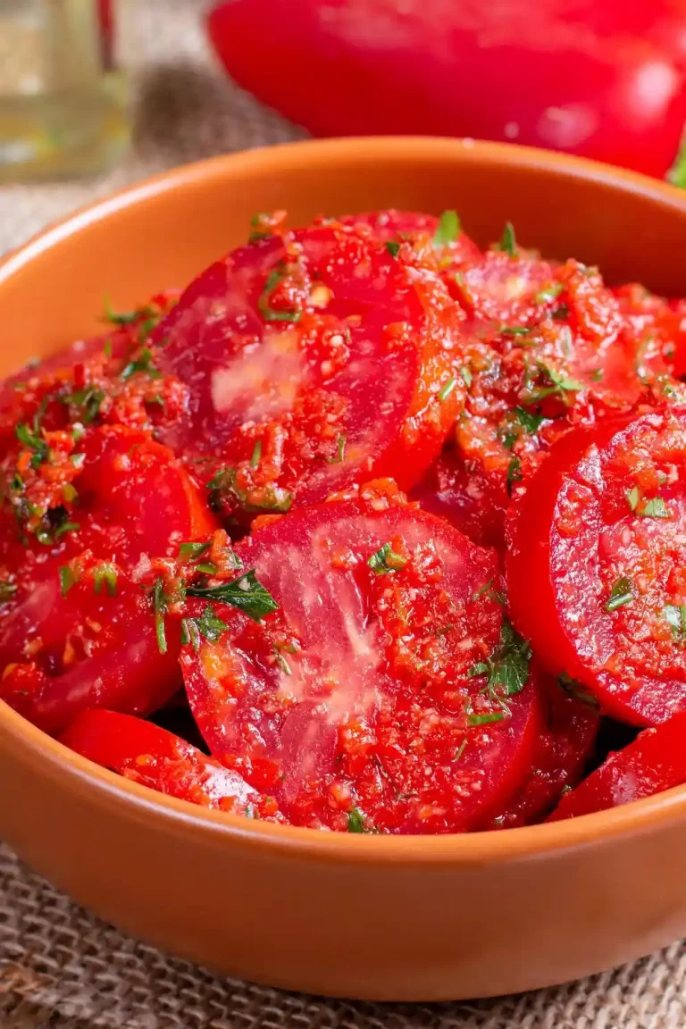 Easy Marinated Tomatoes Recipe
