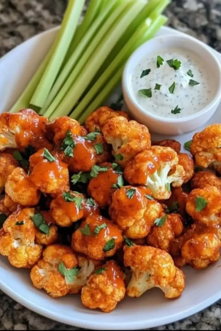 Buffalo Cauliflower Air Fryer Recipe