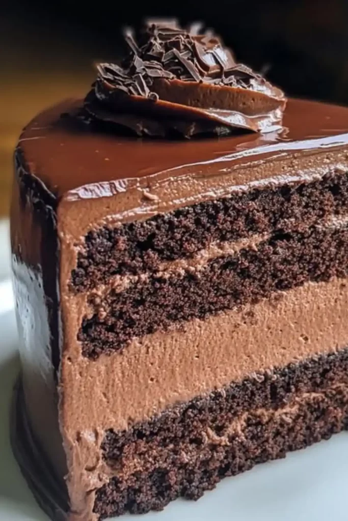 Chocolate Mousse Cake Recipe