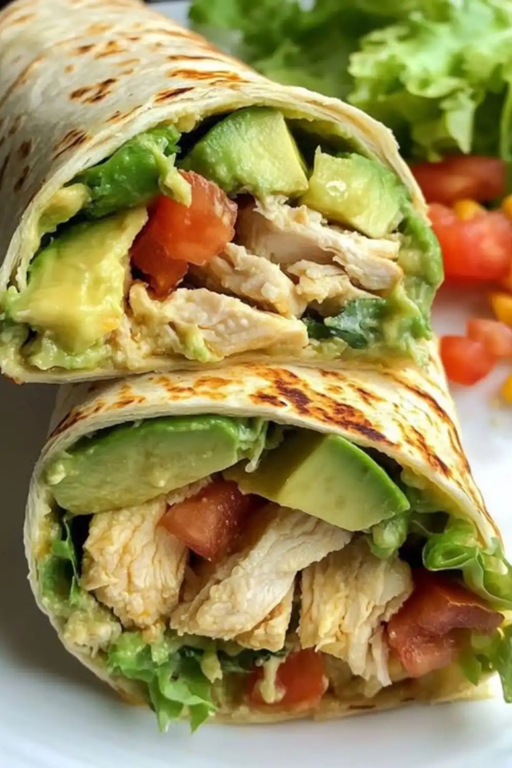 Delicious Chicken Avocado Wrap Recipe