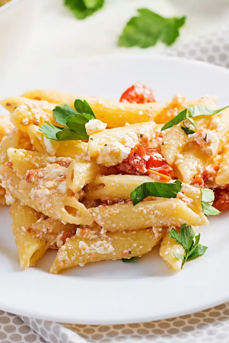 Feta Tomato Pasta Recipe