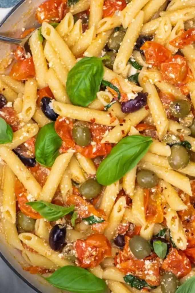 Feta Tomato Pasta Recipe