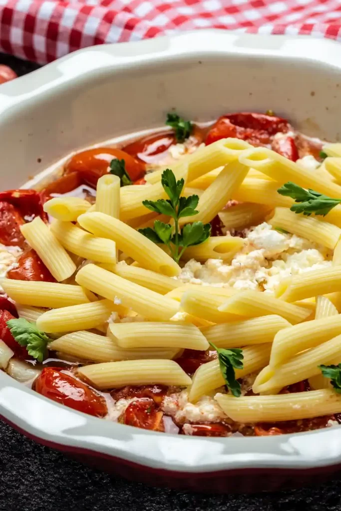 Feta Tomato Pasta Recipe
