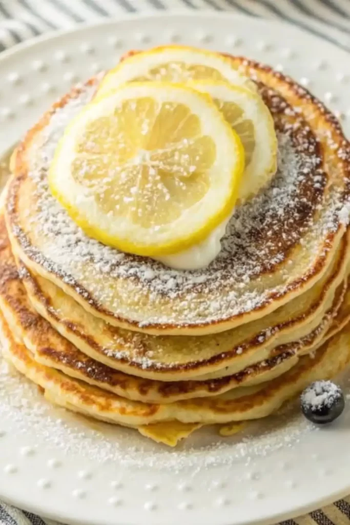 Fluffy Lemon Ricotta Pancakes Recipe
