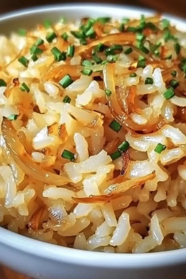 French Onion Rice Recipe