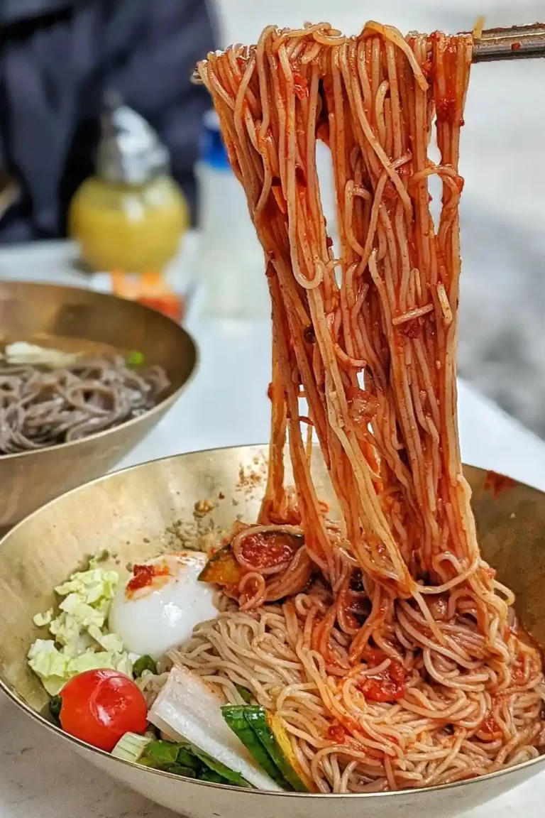 Korean Cold Noodles Recipe