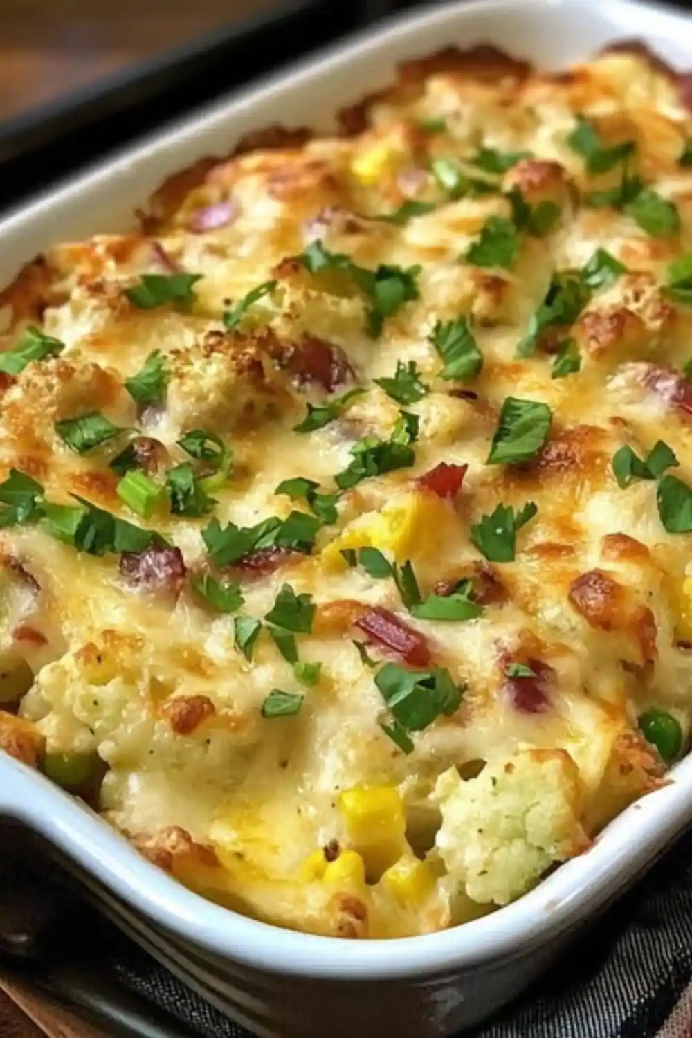 Loaded Cauliflower Casserole Recipe