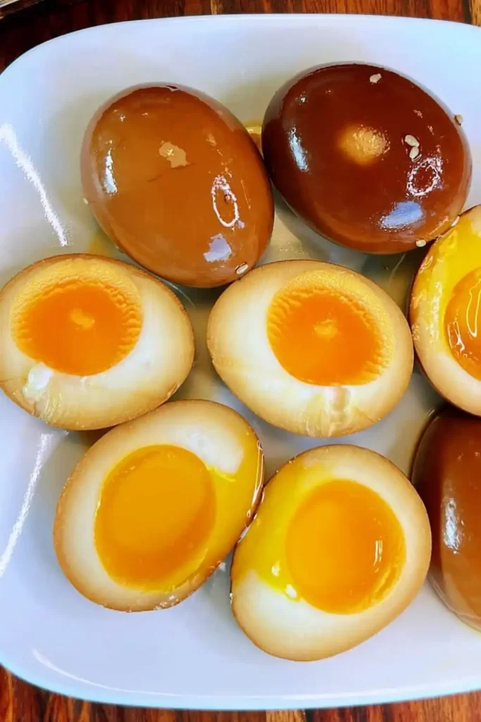 Marinated Eggs Ramen
