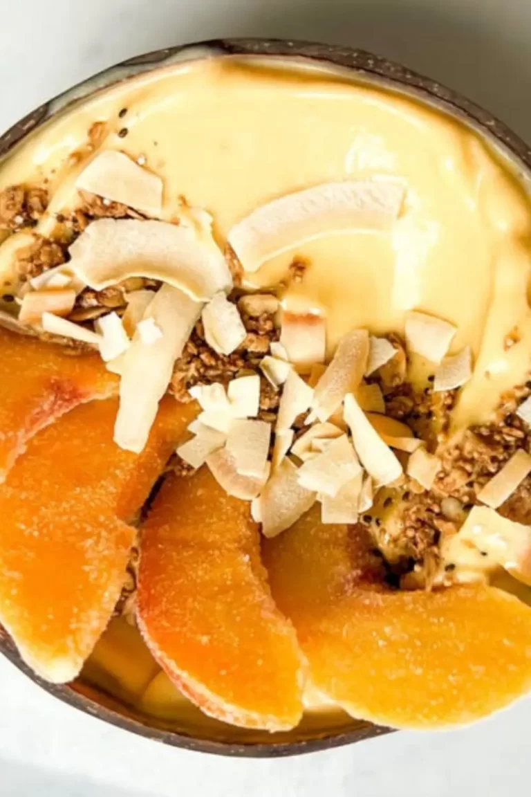Peaches and Cream Smoothie Recipe