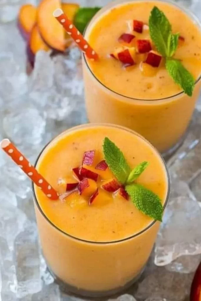 Peaches and Cream Smoothie Recipe