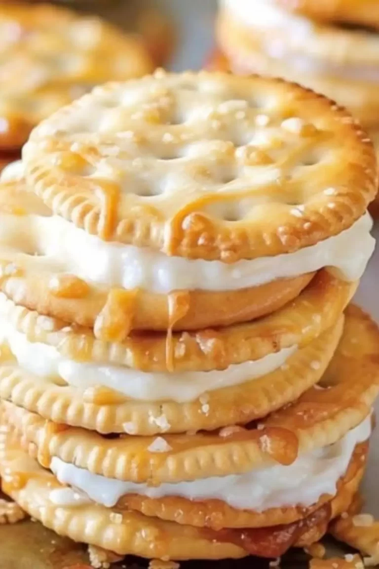 Ritz Cracker Party Sandwiches