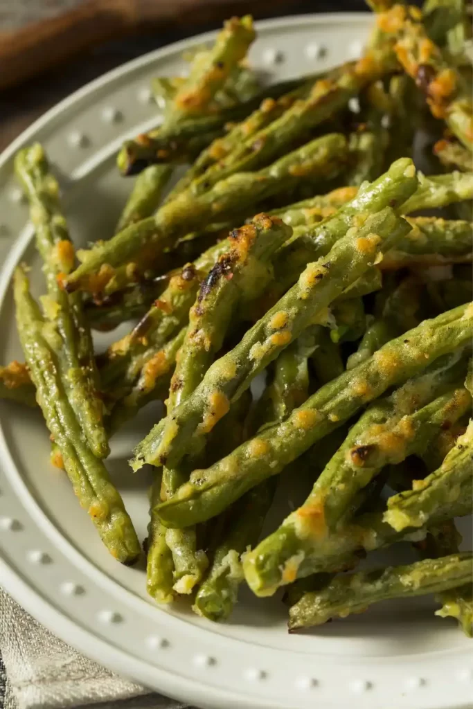 Roasted Green Beans with Parmesan