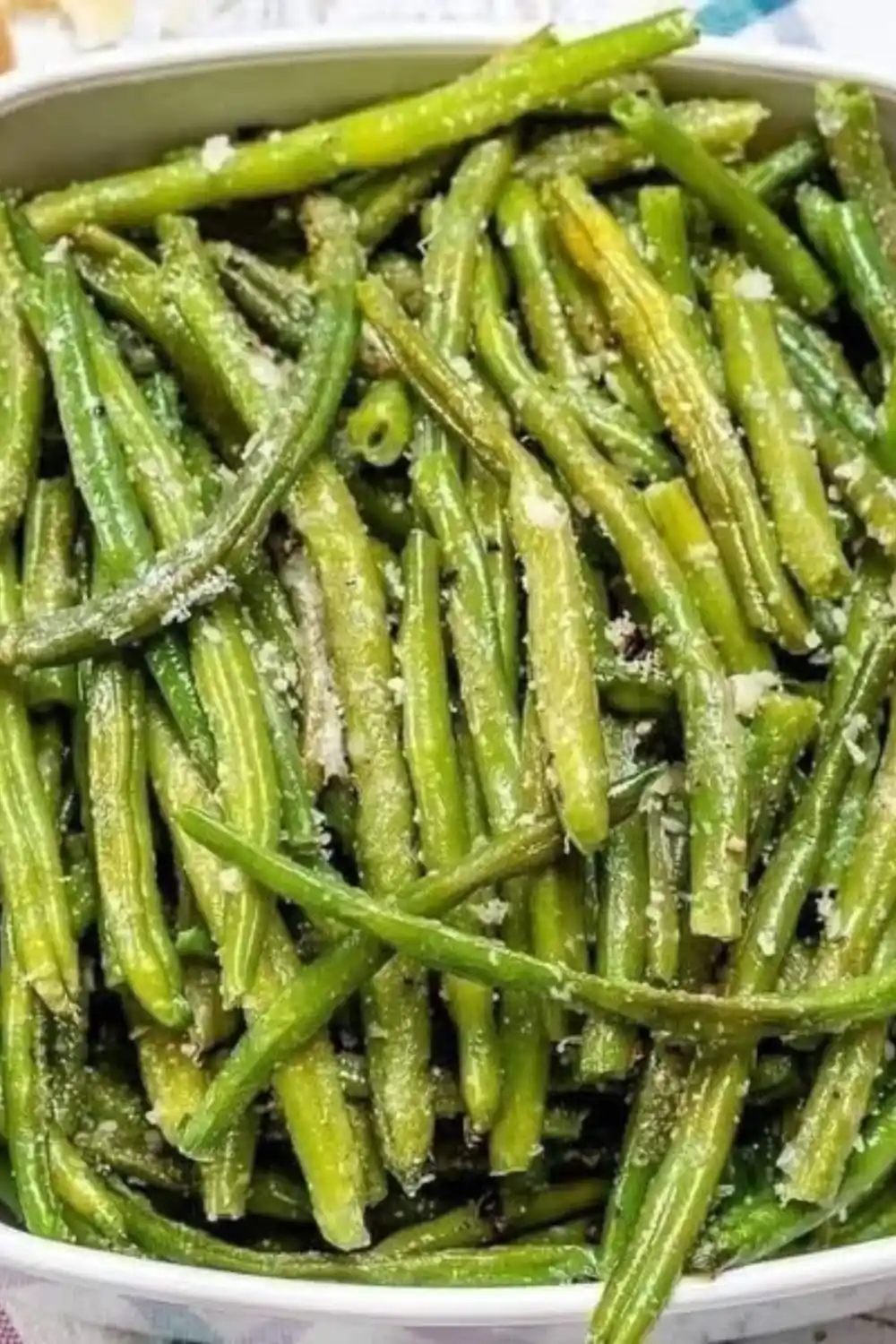 Roasted Green Beans with Parmesan