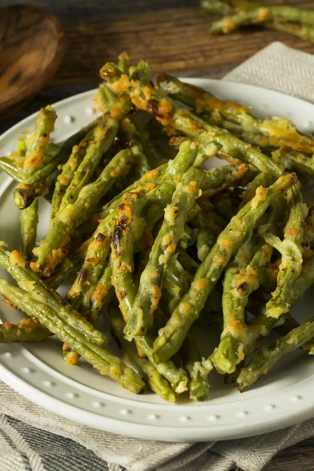 Roasted Green Beans with Parmesan