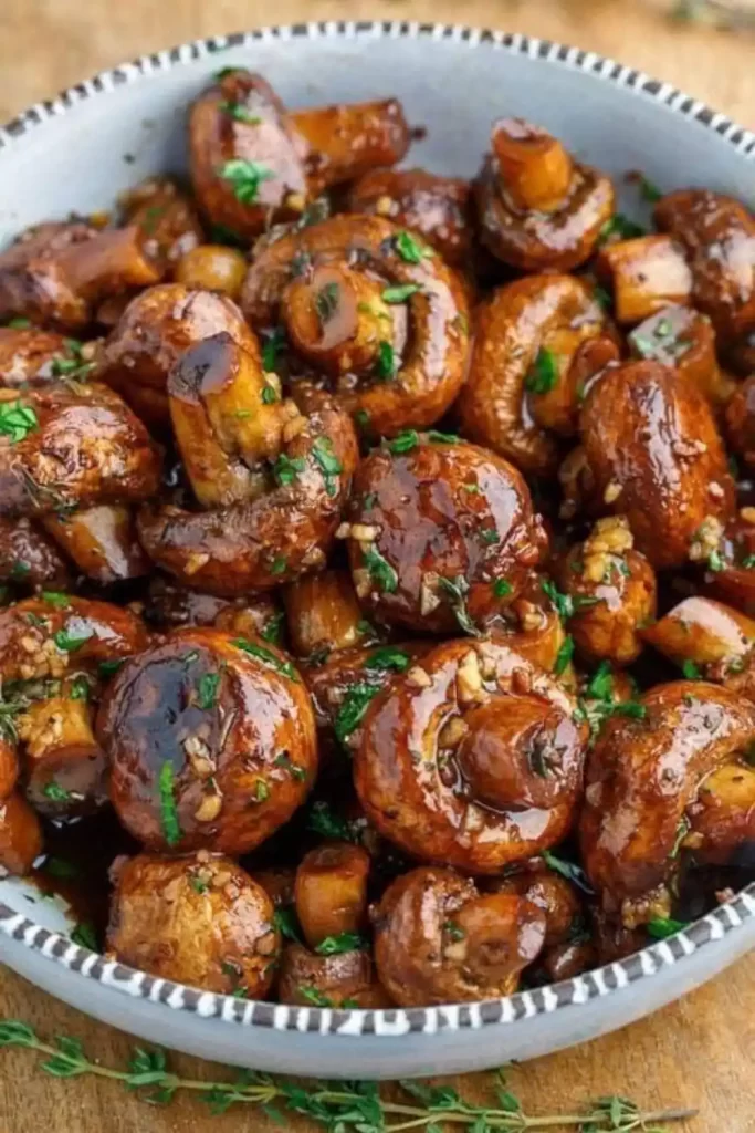 Roasted Mushrooms in the Oven