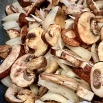 Sautéed Mushrooms and Onions