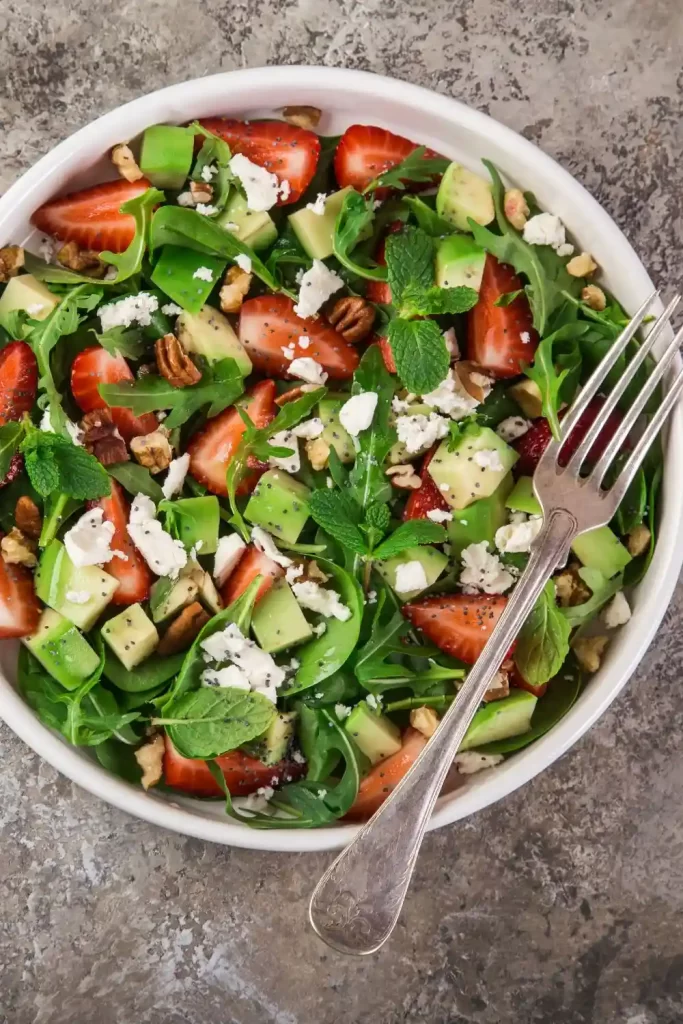 Spinach and Arugula Salad Recipe
