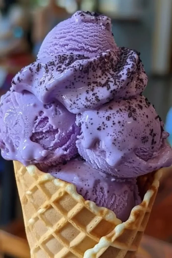 lavender ice cream