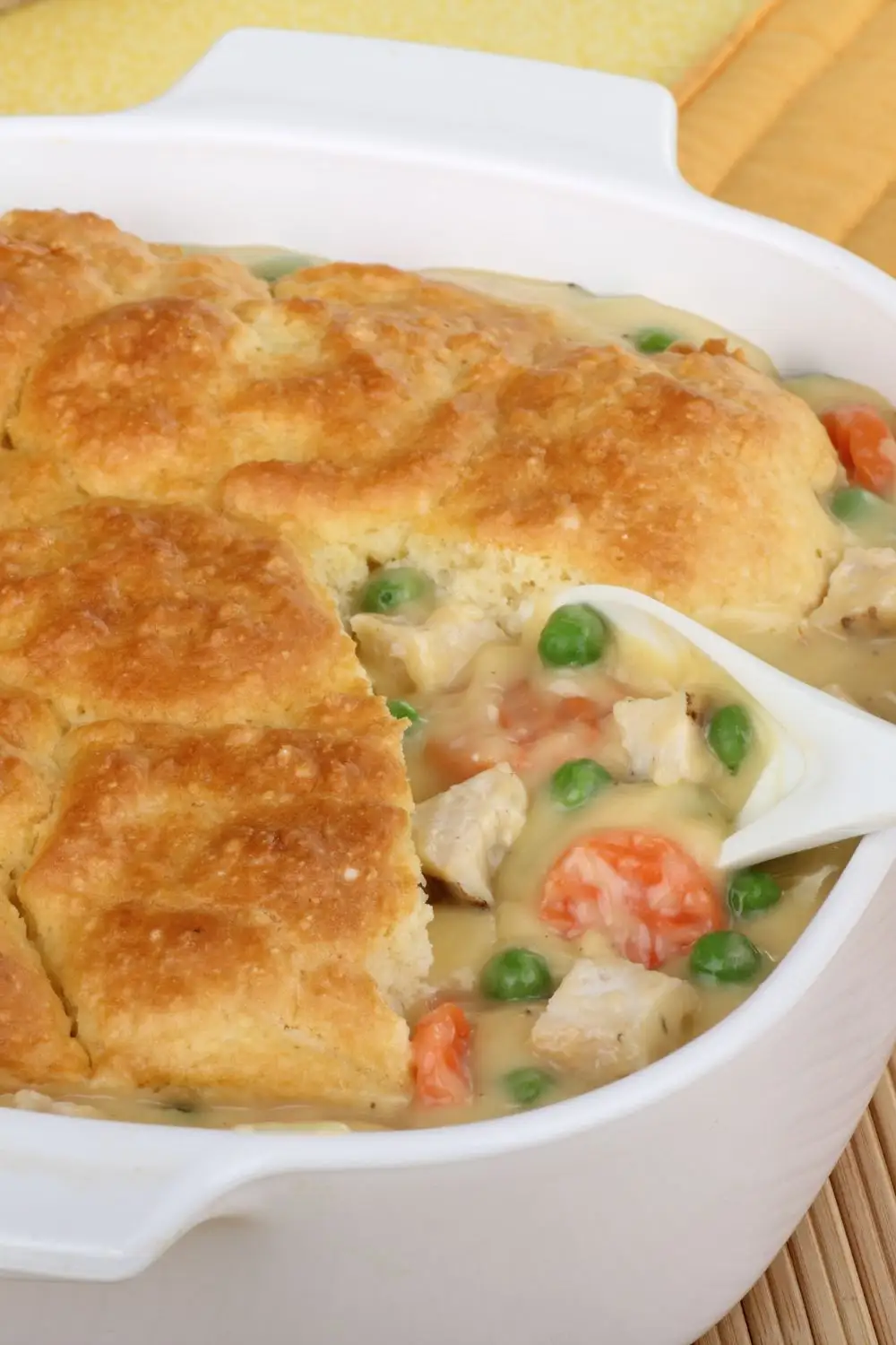 Cheddar Bay Biscuit Chicken Pot Pie