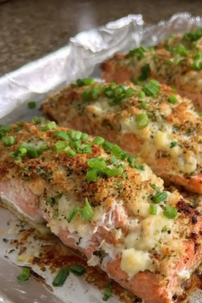 Crab Stuffed Salmon Recipe