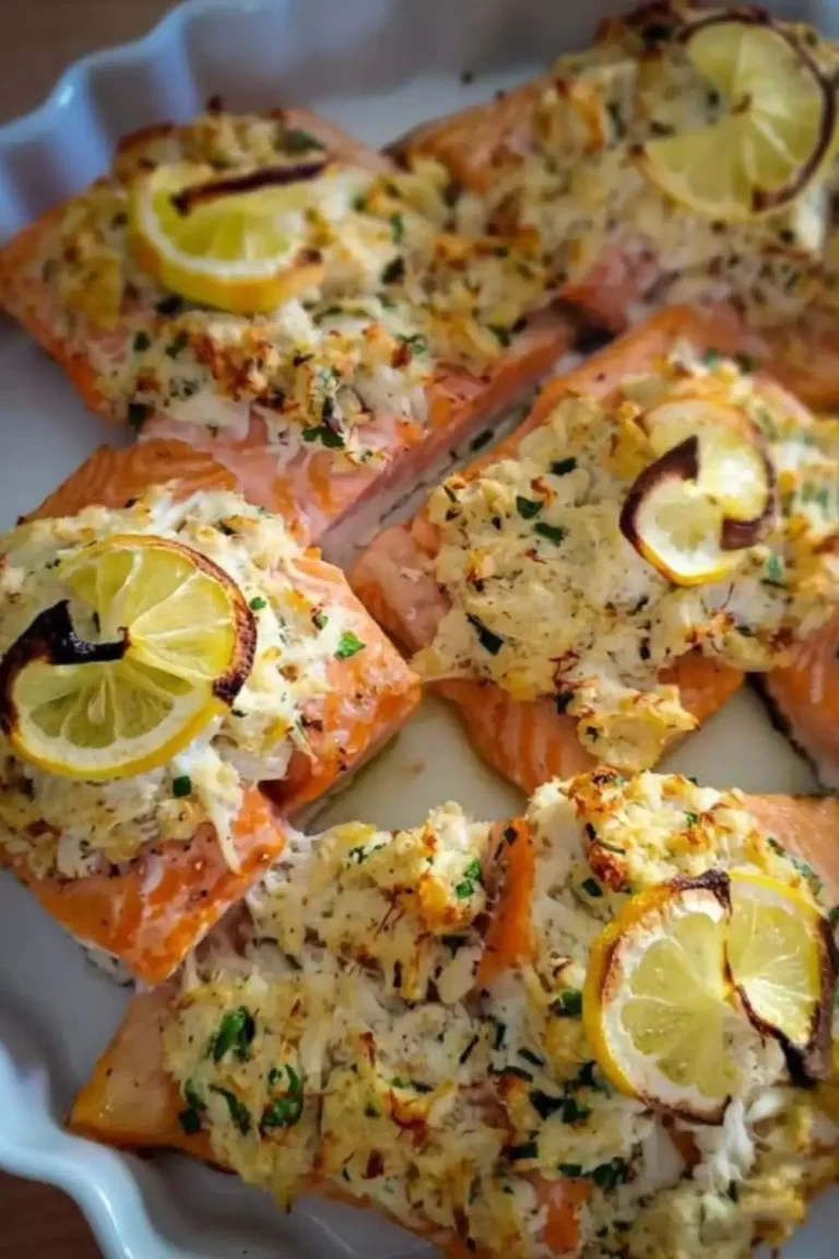 Crab Stuffed Salmon Recipe