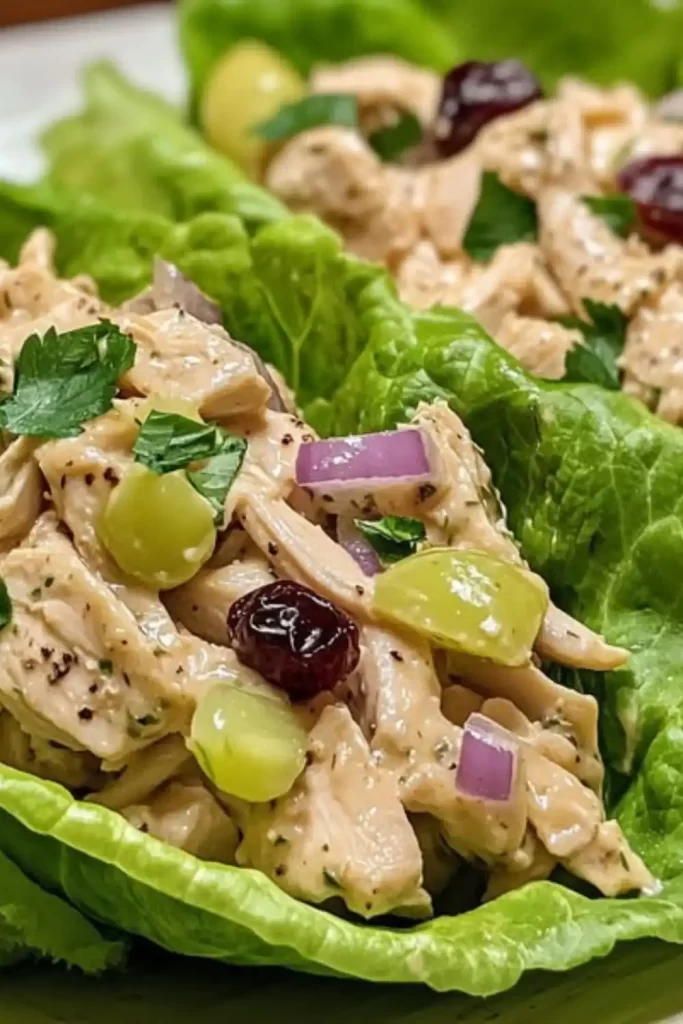 Creamy Chicken Salad with Cranberries