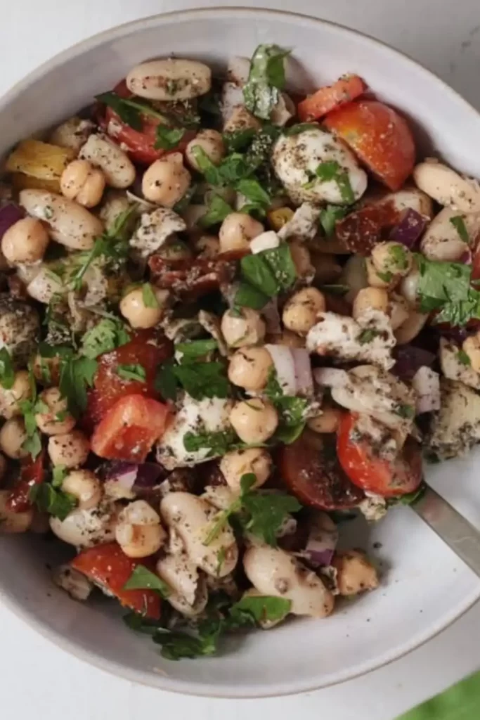 Delicious Sun-Dried Tomato Dense Bean Salad Recipe