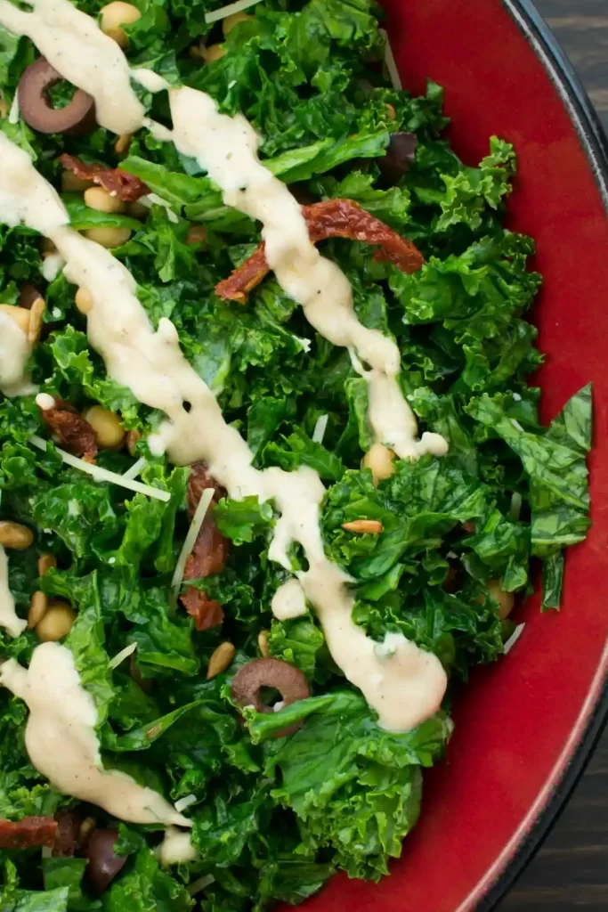 Fresh and Creamy Green Goddess Salad Recipe