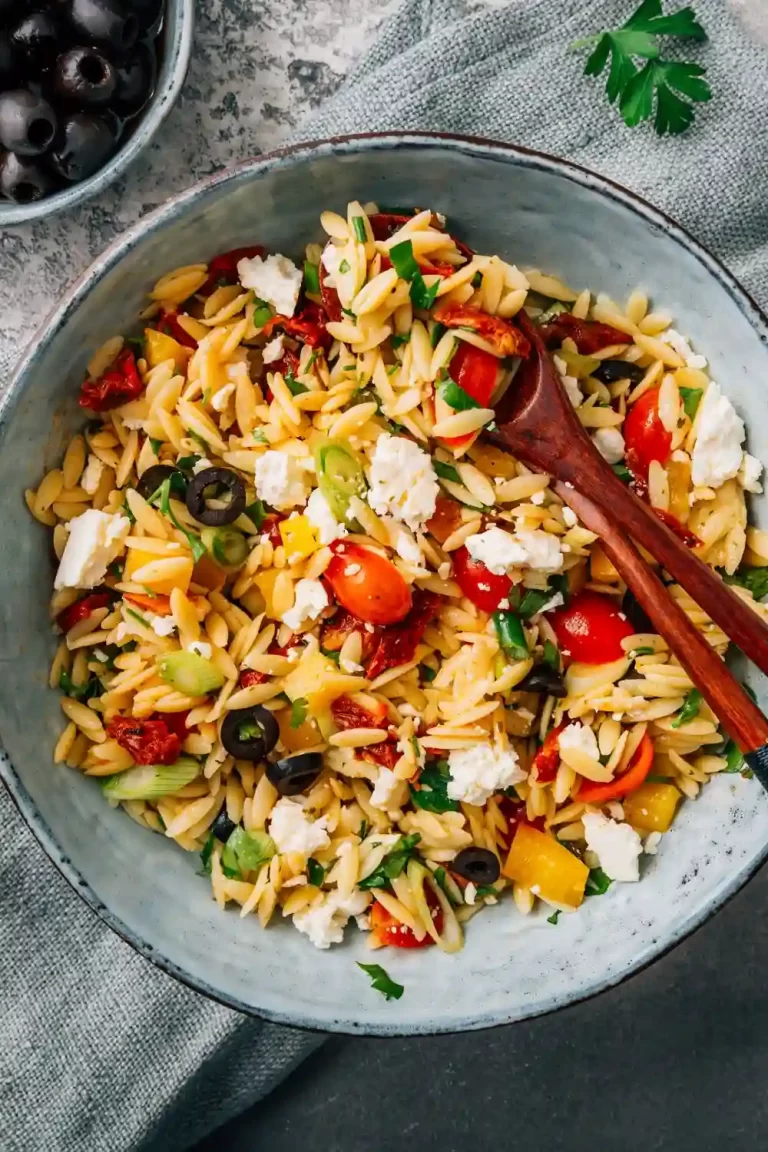 Greek Orzo Pasta Salad